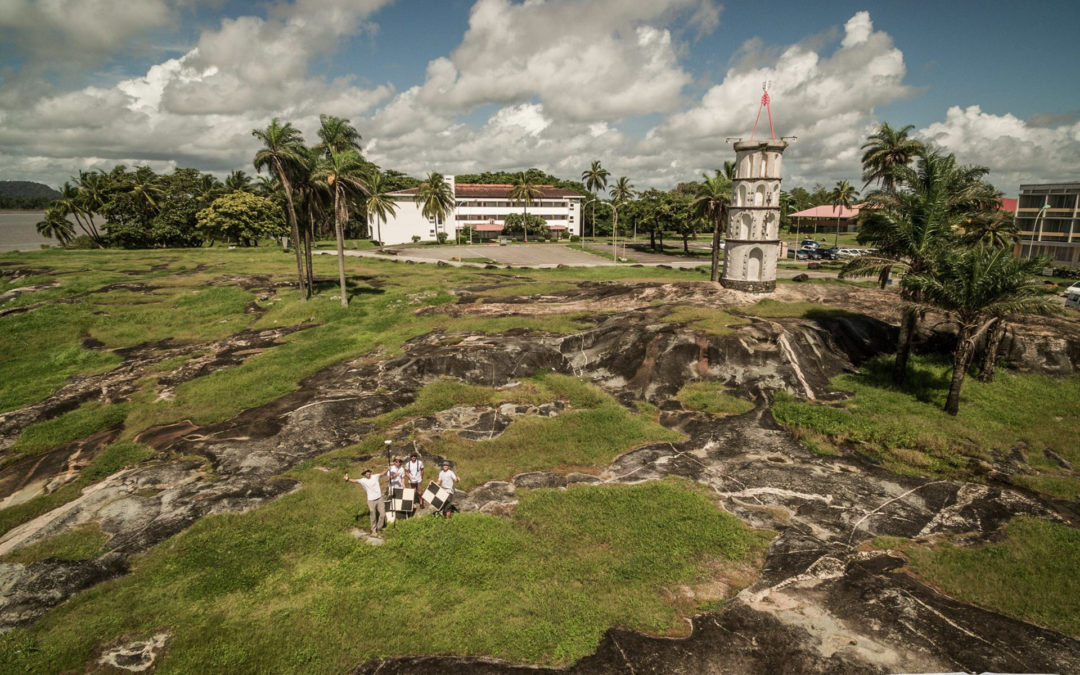 ? – Relevé topographique du littoral de Kourou [1]